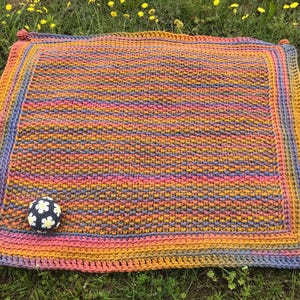 Handmade wool carpet &quot;Rainbow&quot;, wool rug, home decor, floor accent
