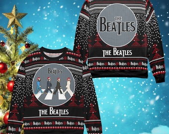 Beatles Rock Sweater - Etsy