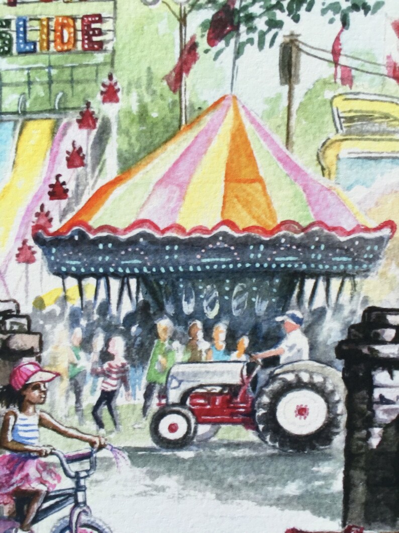 Brooklin Spring Fair Print Archival Quality 8x10 Etsy