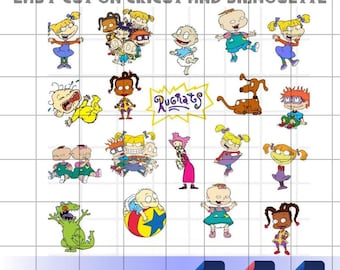Rugrats Svg Bundle, High Quality Rugrats PNG, Rugrats Font, Rugrats Logo, Rugrats Clipart, Instant Download