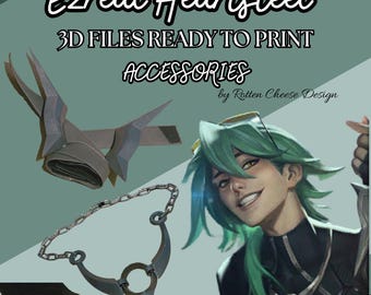 File 3D degli accessori Heartsteel Ezreal