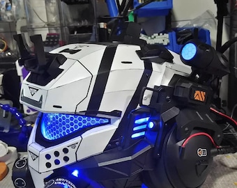 TITANFALL 2 タイタンフォール　ヘルメット(パルスブレード) Titanfall 2 Pulse Blade Pilot Helmet - Etsy
