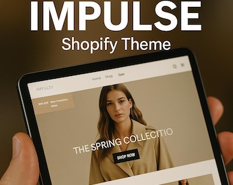 Impulse Shopify Theme v3.4.0 – Premium Modern Store Design (Digital Download)