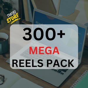 MEGA REELS PACK  30,000+ Viral Reels / Instagram and TikTok Short Videos / Engaging Social Media Content