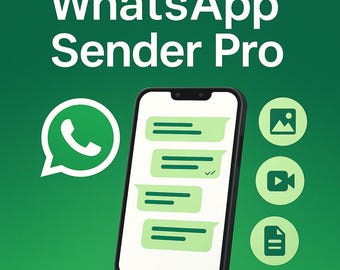 WhatsApp Sender Pro | Bulk Message Sender | WhatsApp Marketing Tool | Business Messaging Software