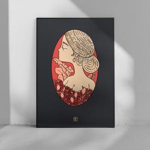 CAMMEO – Limoneto – Poster 30x40cm / 50x70cm – Pensieri Illustrati - Stampa su carta fine art 300gr/m2 – Decorazione da parete