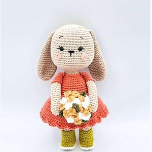 Crochet Bunny Doll Millie PDF Amigurumi Pattern