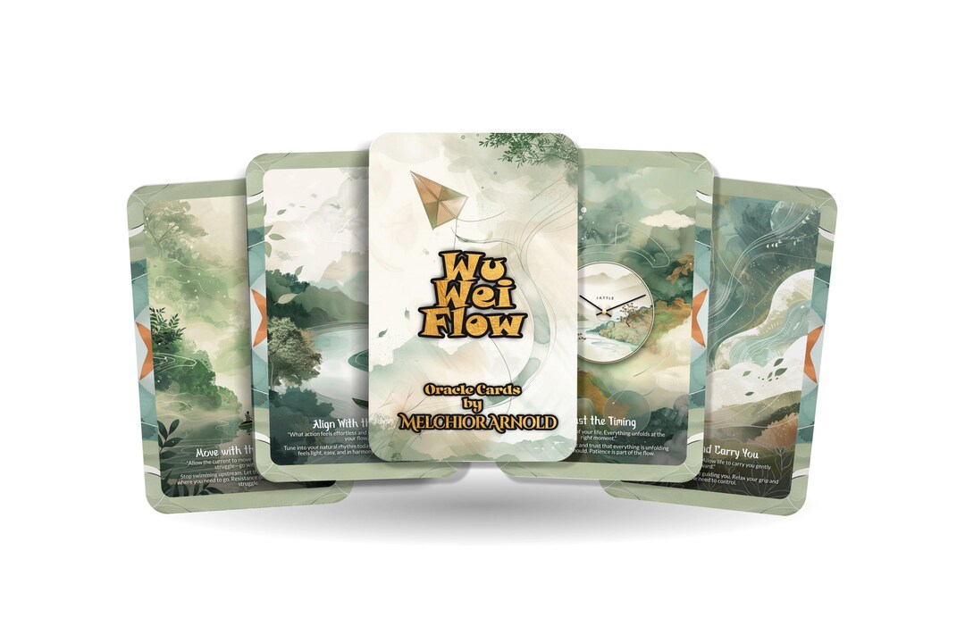 Wu Wei Flow Oracle – Embrace Effortless Living – Taoist Balance ...