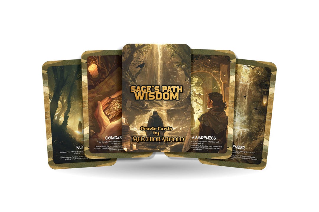 Sage's Path Wisdom Deck – Walk the Way of the Wise – Timeless Teachings ...