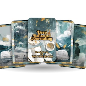 Deep Reflection & Journaling Prompts – Dive Into Self-Discovery – Guided Prompts for Inner Growth 22-Card Deck