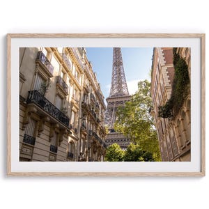 Eiffel Tower in Paris | Landscape Print | Wall Art