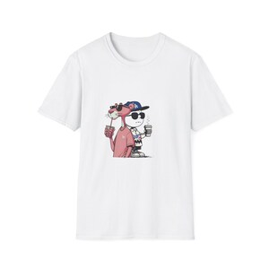 Retro T-shirt cartoon vrienden - Chill Vibes, cadeau voor stripliefhebbers, casual outfit, zomerse stijl, leuk T-shirt met print