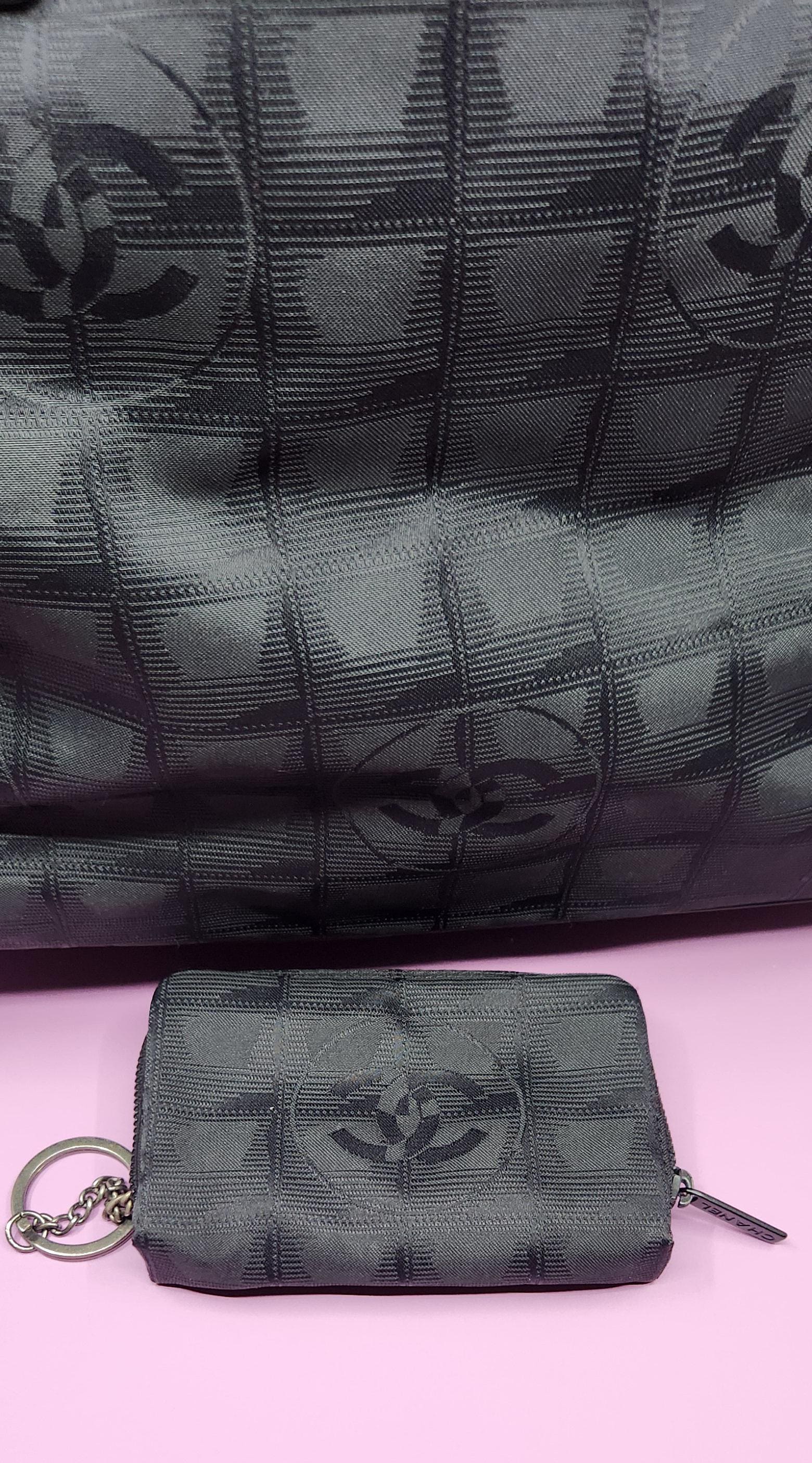 小物 CHANEL Travel line Multi Wallet Black luxury-women-chanel-used-