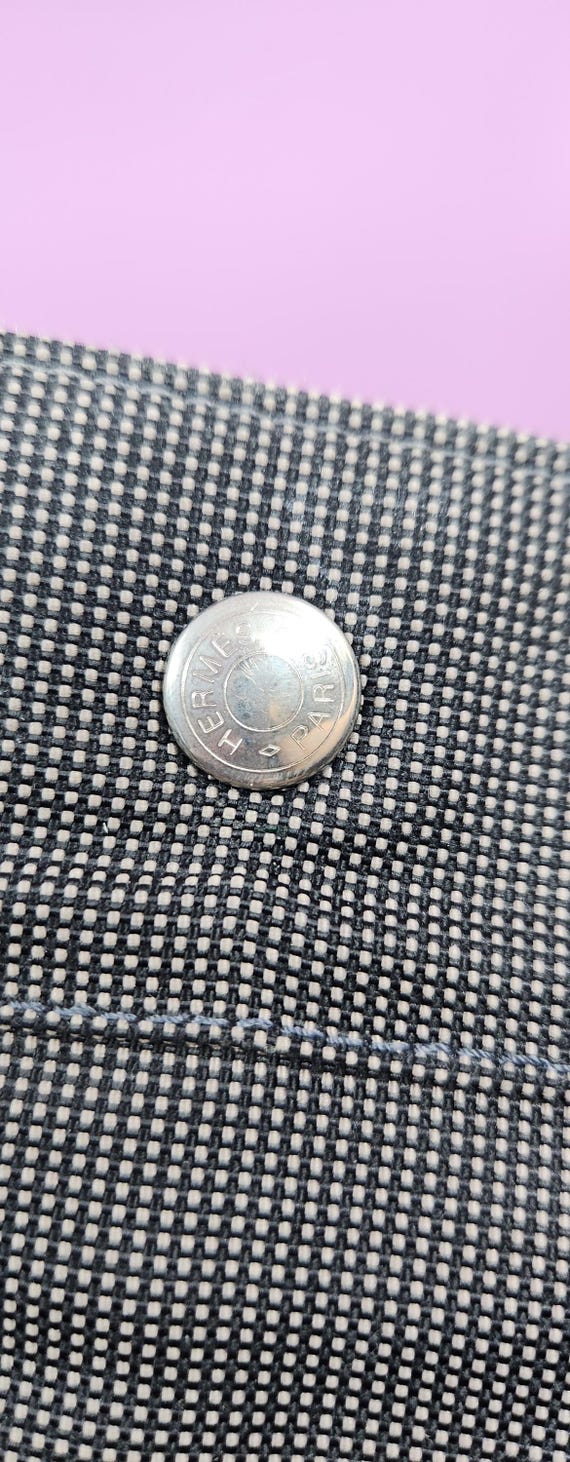 Authentic Pre owned Hermes Her Line canvas backpa… - image 4