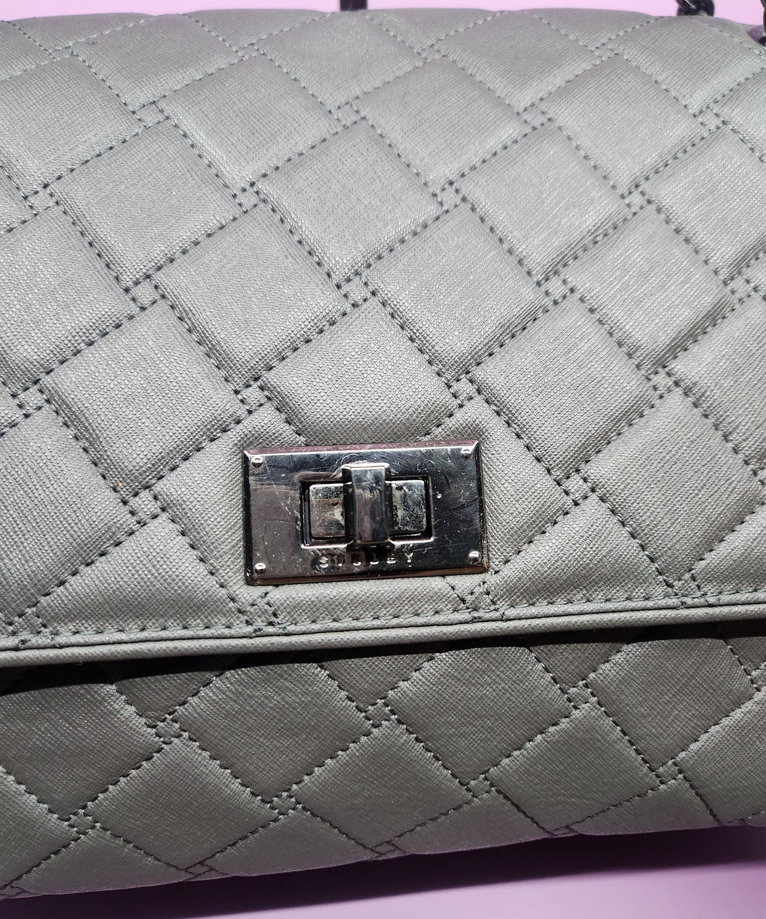 Authentic Pre Owned Sisley Quilted Leather 2 Way Bag - Etsy
