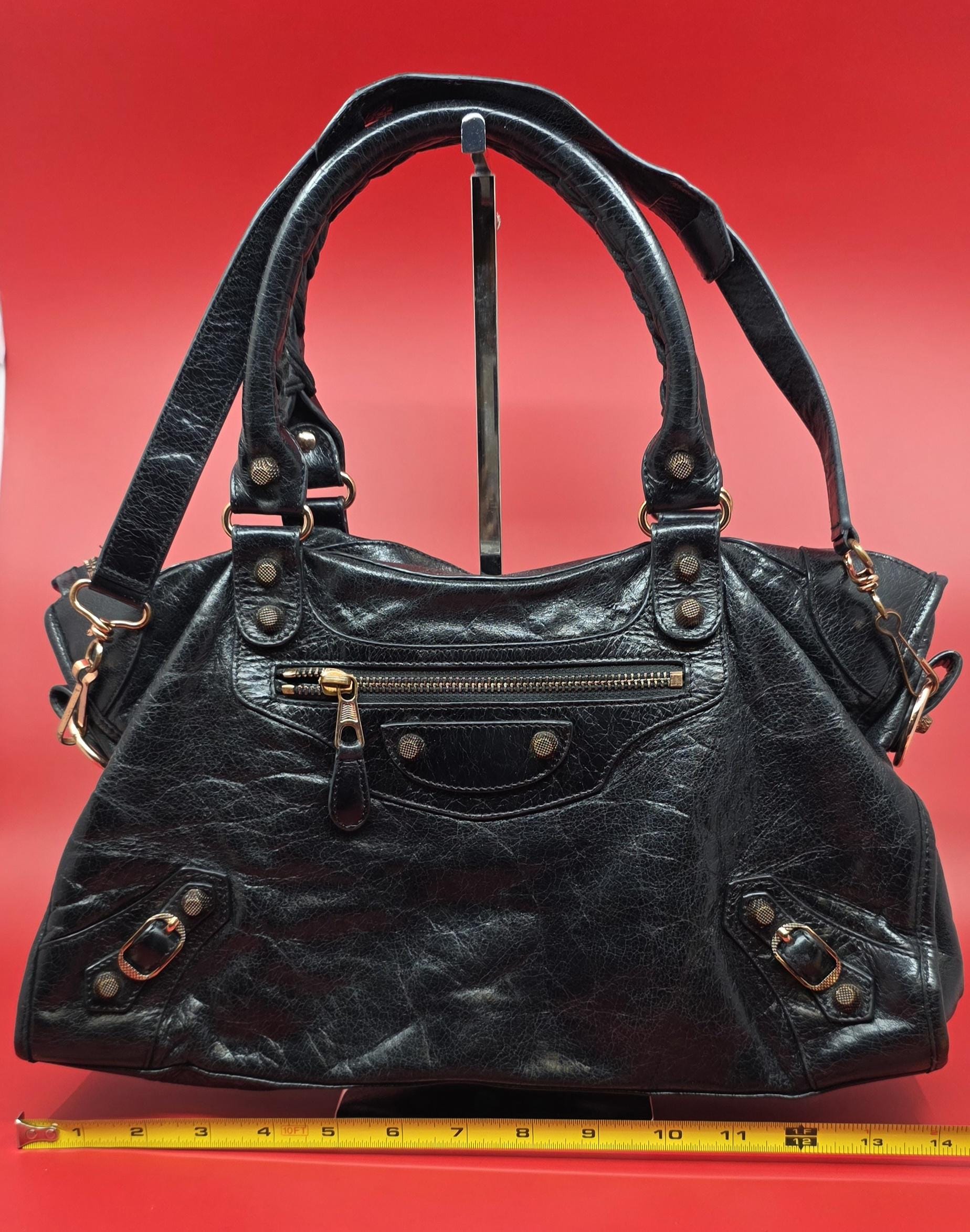 【希少】Vintage BALENCIAGA オールドバレンシアガBAG Vintage Balenciaga City Bag - Etsy