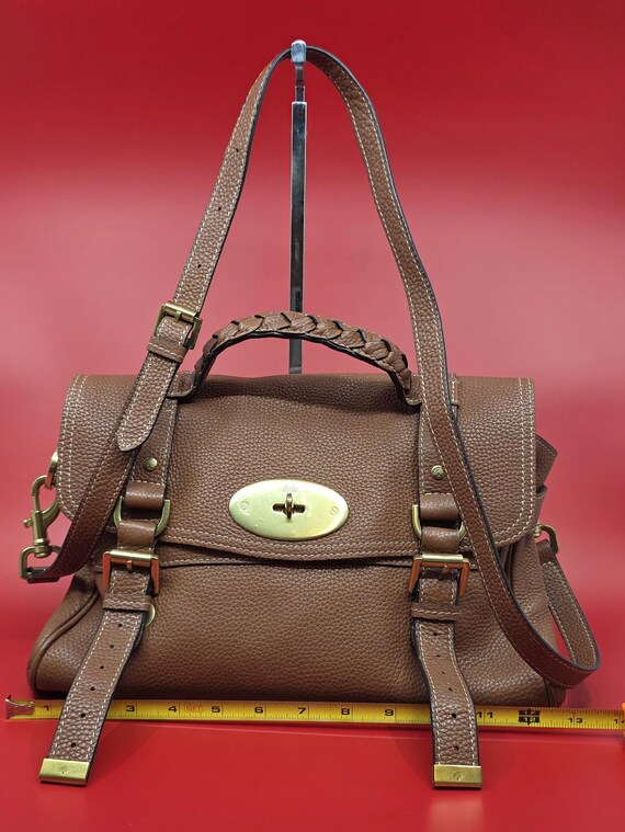 Pre owned Mulberry Alexa satchel 2 way bag.