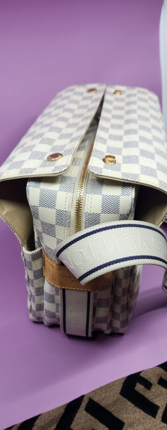 Authentic LV Naviglio Azure with adjustable strap - image 8