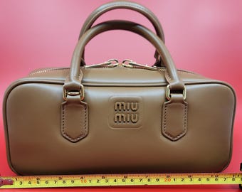 Miu Miu Archive Vintage Leather Stitch Design Hand Bag - Etsy Miu Miu Archive Vintage Leather Stitch Design Hand Bag - Etsy