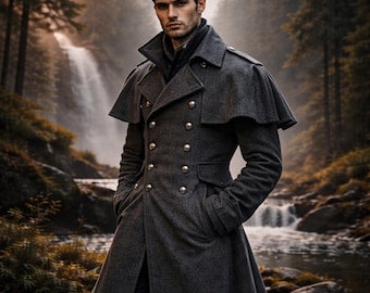 ゴ*リ様 OVERCOAT Cape Shoulder Overcoat - B il_340x270.7672885956_tus0.jpg