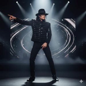 Handgemaakt Michael Jackson militair jack | Zwarte wollen huzaarstijl afbeelding 9