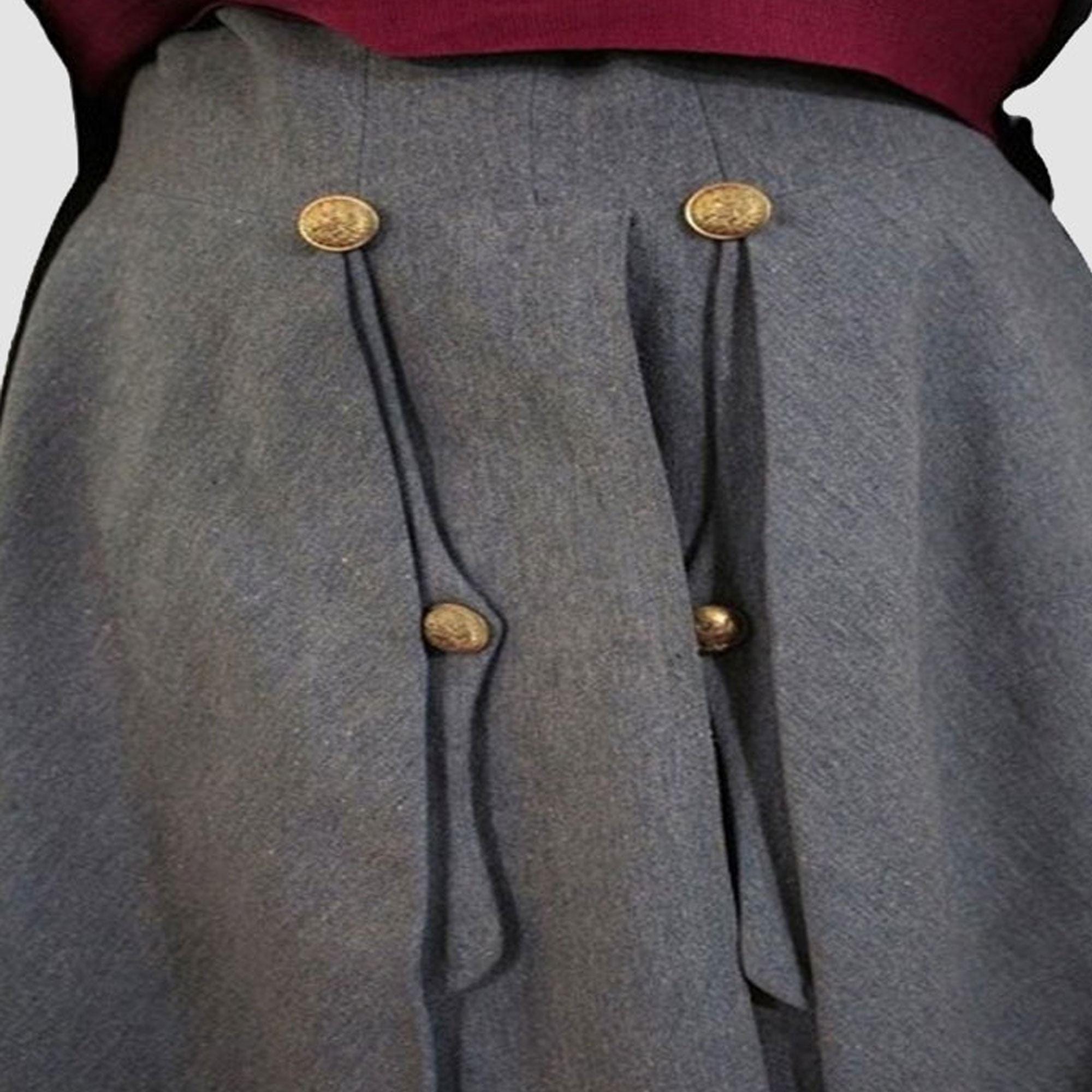 南北戦争再現制服付き、南軍大佐の手作りウールフロックコート - Etsy 日本