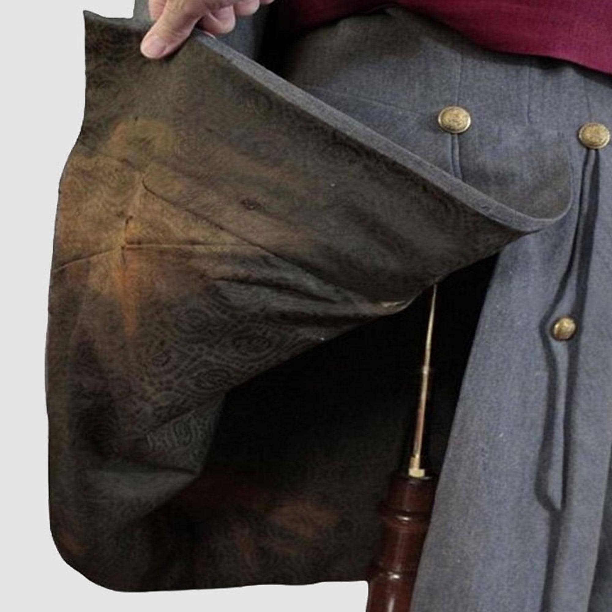南北戦争再現制服付き、南軍大佐の手作りウールフロックコート - Etsy 日本