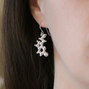 Serotonin Earrings in Sterling Silver, Rose Gold or Gold Vermeil