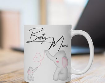 Mok "Beste moeder" Moedermok Koffiemok Moedercadeau Keramische Moederdagmok Verjaardagscadeau Moederdagcadeau Theekopje Moeder