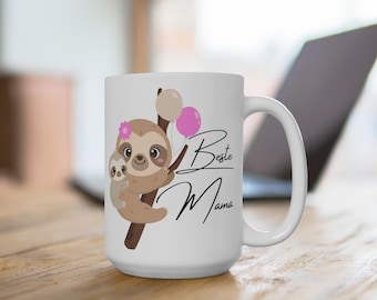 Mok "Beste moeder" Moedermok Koffiemok Moedercadeau Keramische Moederdagmok Verjaardagscadeau Moederdagcadeau Theekopje Moeder