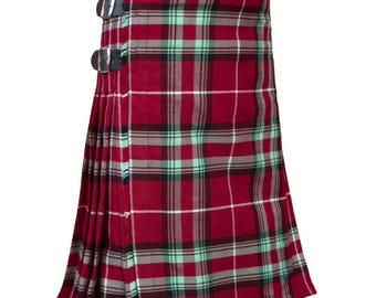 Stuart of Bute Tartan Kilt – Scottish Traditional Acrylic Wool 8yards Kilt