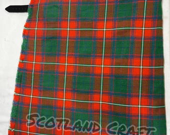 Roxburgh Ancient Tartan Kilt - Scottish Traditional 16oz 8yards Ancient Roxburgh Tartan Kilt For Men Made With Acrylic Wool