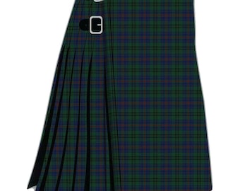 Walker Family Tartan Kilt- Scottish Traditional 16 oz 8yard Men's Handmade Modern Walker Tartan Kilt- Made with Acrylic Wool