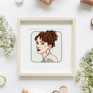 Ritratto personalizzato - COLORATO - Regalo personalizzato per, Disegno personalizzato da foto, Ritratto di coppia minimalista, Regalo digitale ricordo di coppia