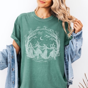 Halloween shirt PNG with witchy vibes and vintage Halloween style