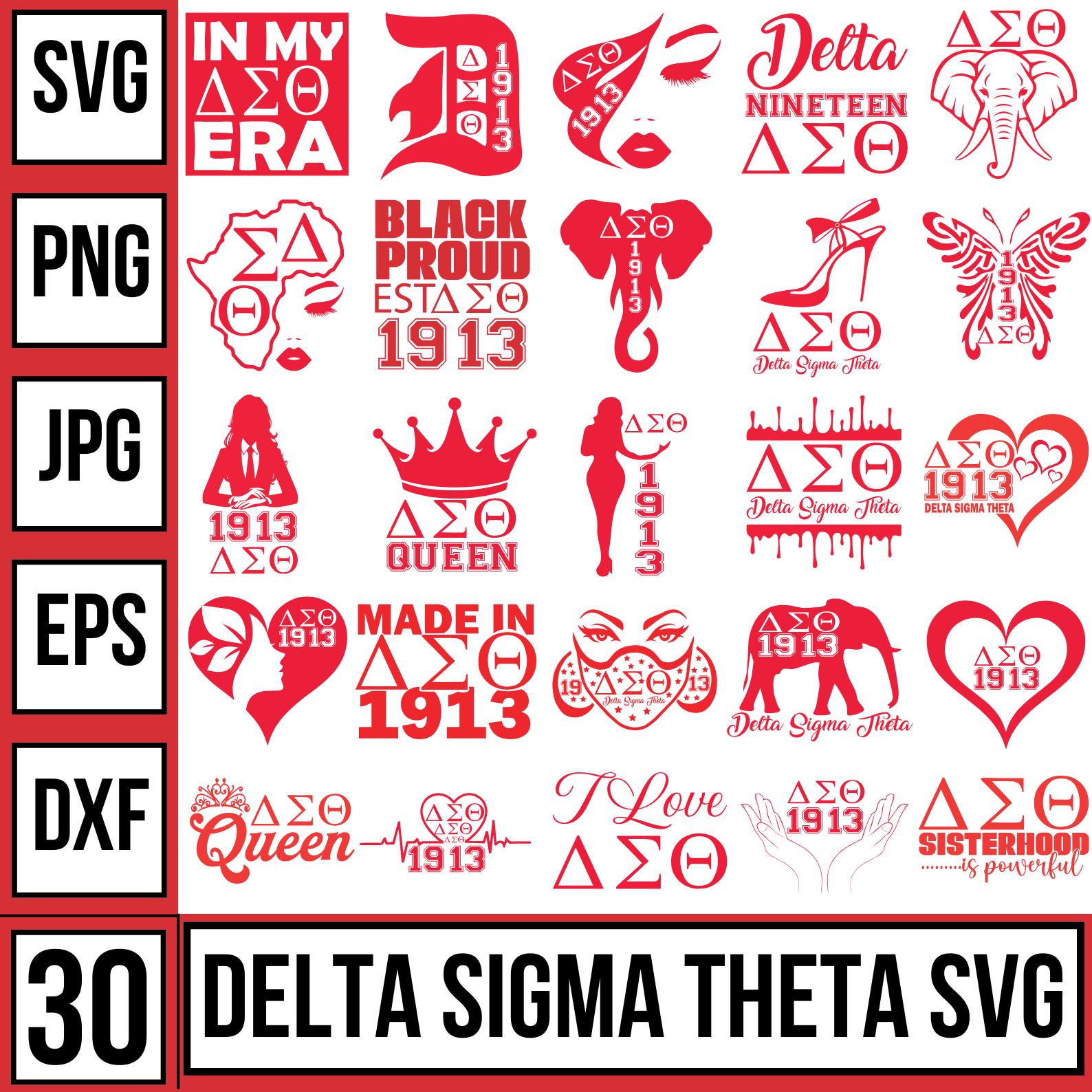 Delta Sigma Theta Svg Bundle, Delta Sigma Theta Sign, DST 1913 Svg, Delta Sigma Svg, 1913 Hand Sign Cut Files, AEO Clipart, Silhouette