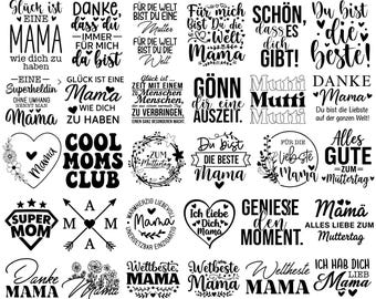 Mother's Day Plotter file Svg, Plotter Ideen, Geschenke Mama, plottern, Plotter File, Muttertag, Plotter DIY ideen, Plotter Geschenke