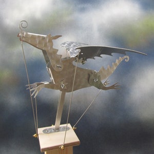 Brushed Aluminium Dragon Automata