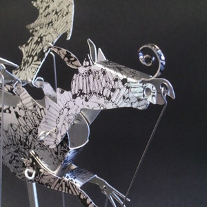 Painted Aluminium Dragon Automata image 5