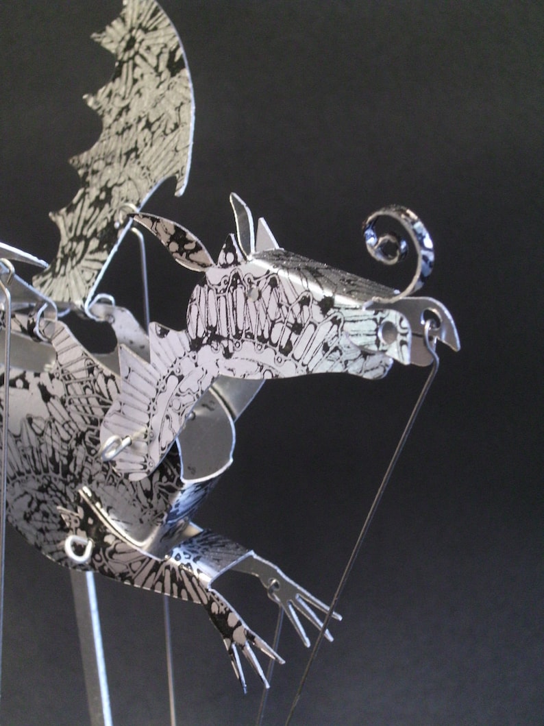 Painted Aluminium Dragon Automata image 5