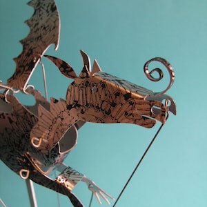 Painted Aluminium Dragon Automata image 3