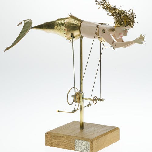 Kieth Newstead キース・ニューステッド　オートマタ　からくり人形 Newsteadautomata - Etsy