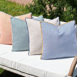 Copricuscini Da Esterno Impermeabili 18 X 18 Pollici, Set Di 4 Federe Decorative Blu Per Patio E Giardino 45 X 45 Cm 84078442