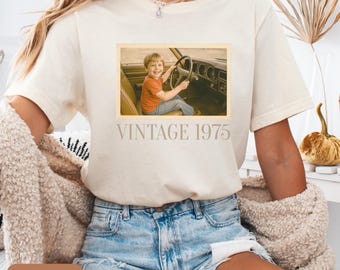 Birthday shirt personalized 18th birthday mom shirt round birthday 30th birthday gift with photos