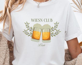 Oktoberfest Shirt customizable, Bavaria T-shirt, beer shirt, traditional dirndl shirt, folk festival Wiesn T-shirt Munich, group shirt