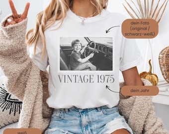 Personalized 30th Birthday Shirt, Vintage 1995 Shirt, Vintage T-Shirt with Birth Year, Gift for 30th, 40th, 50th Birthday, Retro