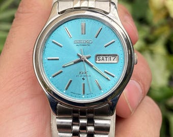 Orologio automatico da uomo Seiko 5 vintage Dx 6309 Day/Data