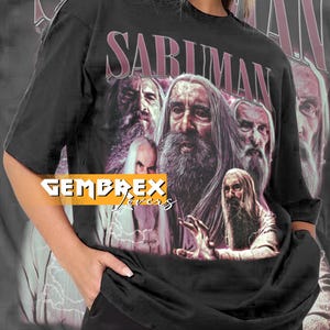 Vintage Saruman shirt 90s y2k unisex adult clothing DG10