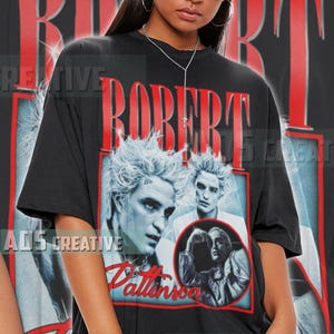 Vintage Robert Pattinson T-shirt 90s y2k unisex adult clothing CC19