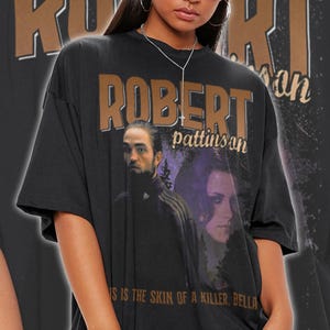 Vintage Robert Pattinson shirt 90s y2k unisex adult clothing LTL19